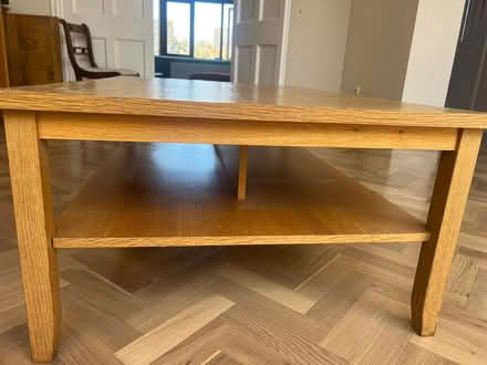 Photo of free IKEA wooden coffee table (Bray, Co Wicklow) #1