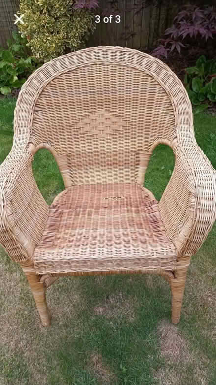 Photo of free IKEA wicker chairs (Penrith CA11) #3