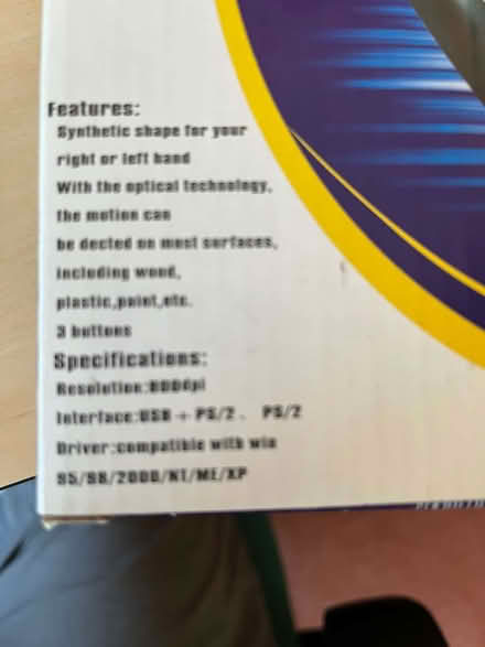 Photo of free Optical wheel mouse (Chalfont Common SL9) #2