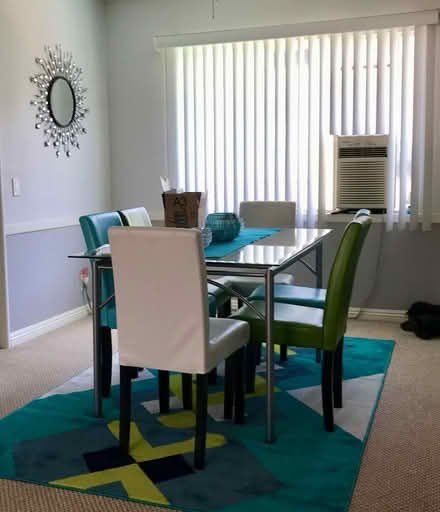 Photo of free Glass dining table and 6 chairs (90069) #2
