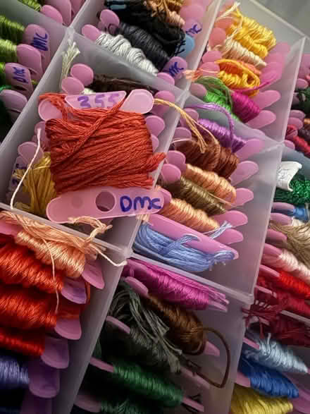 Photo of free DMC embroidery threads (Hecky WF16) #2