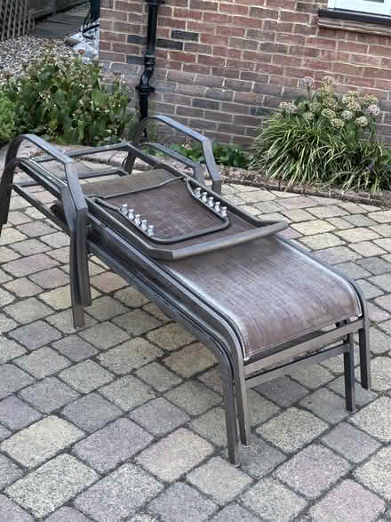 Photo of free Two garden loungers (Chestfield CT5) #1