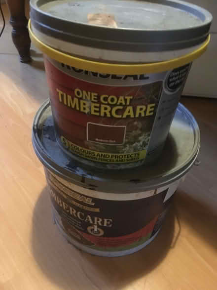 Photo of free Fence paint (Stockport SK3) #1