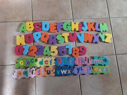 Photo of free Foam Letters & Numbers (Ecclesall, S11) #1