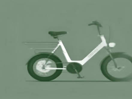Photo of light electric bike and small campervan (Hay on Wye HR3) #1
