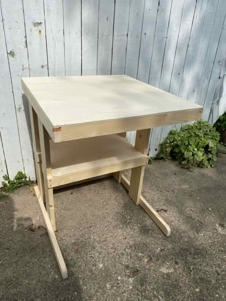 Photo of free Homemade shelf (or small desk) (Fort Wayne, south side) #1