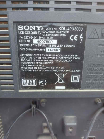 Photo of free Non smart TV (Bitterne SO19) #4