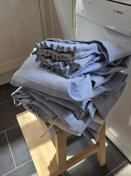 Photo of free 4 light blue 120cm drop curtains (Nottingham NG5) #4