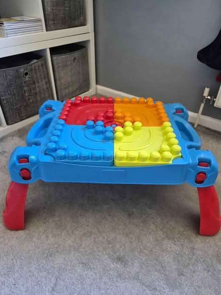 Photo of free mega blocks table (Bearwood. BH11) #1