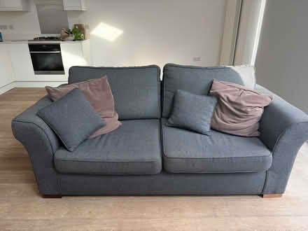 Photo of free large grey sofa (Balham SW12) #2