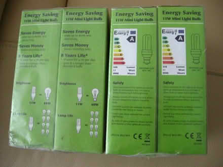 Photo of free Set of Eight Energy Saving Bulbs. Bayonet fitting. (Coppull PR7) #2