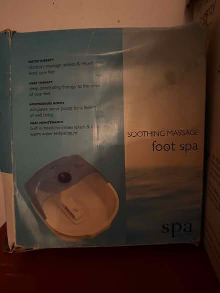 Photo of free Foot Spa Machine (Greenstead CO4) #2