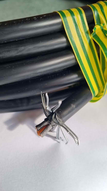 Photo of free 3 core armoured cable (Colinton EH13) #1