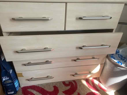 Photo of free 5 drawer and 2x3 drawer bedside cabinets (Southborough TN4) #1