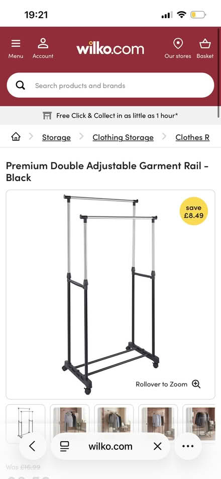 Photo of Any type of clothes rail (Halewood Green L26) #1