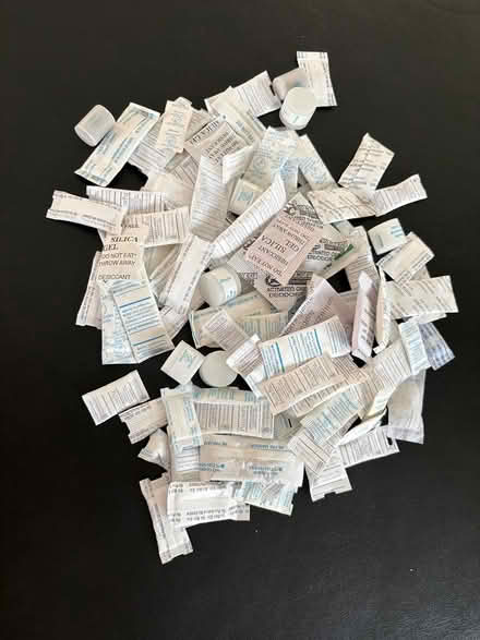 Photo of free Silica Desiccant - over 100 sachets (Union Street, Borough SE1) #3