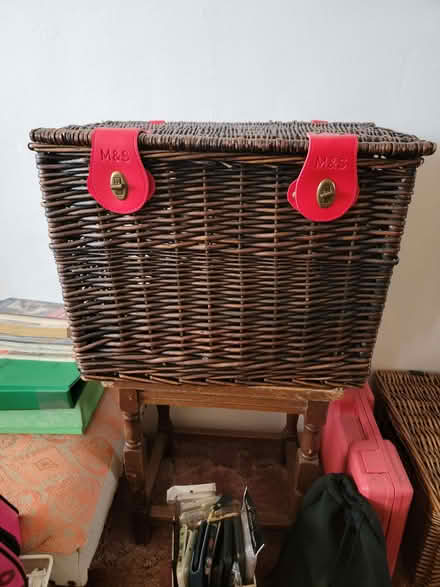Photo of free Empty M & S Hamper Basket (Waterlooville PO8) #1