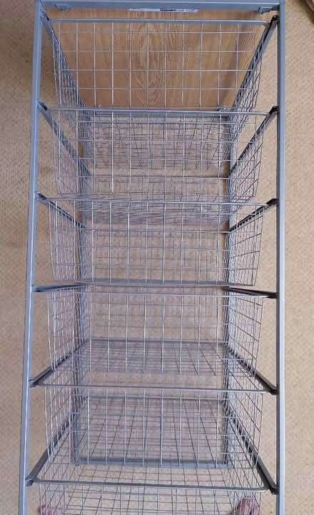 Photo of free Six drawer/basket storage unit (Halstead CO9) #2