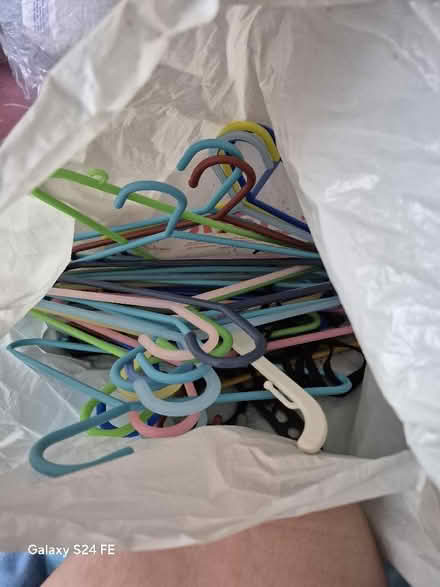 Photo of free Kids plastic hangers (Bernards Heath AL3) #1