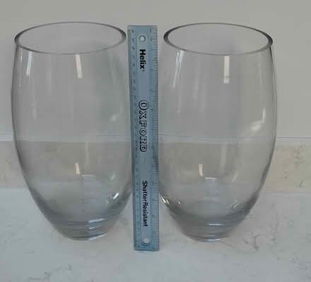 Photo of free Two glass vases (Ealing W5) #1