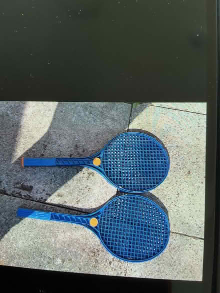 Photo of free Two children’s tennis rackets soft ball (Shepshed LE12) #1