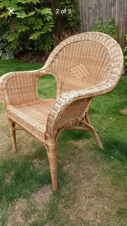 Photo of free IKEA wicker chairs (Penrith CA11) #2