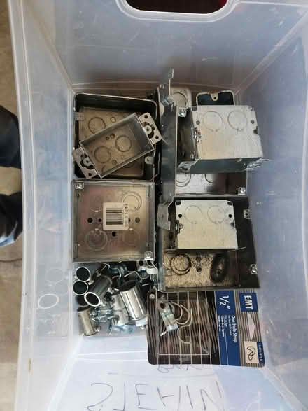 Photo of free Metal Outlet Boxes (Modesto) #1