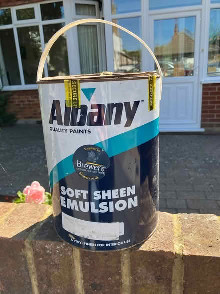 Photo of free Masonry paint and emulsion (Hove BN3) #2