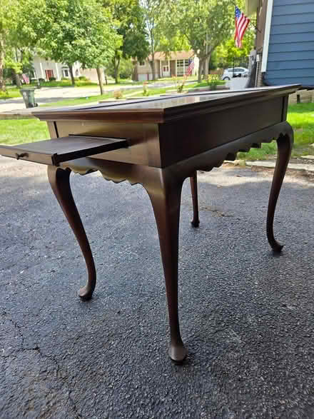 Photo of free Wood side table (Woodridge) #2