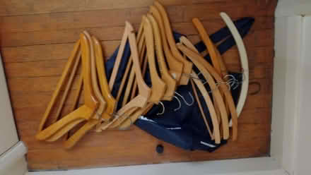 Photo of free Vintage wooden clothes hangers (Summertown OX2) #1