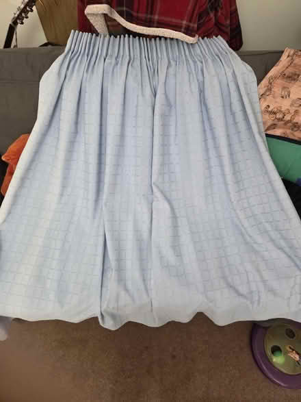 Photo of free 4 light blue 120cm drop curtains (Nottingham NG5) #3