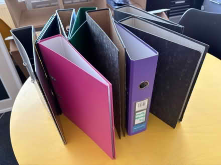 Photo of free A4 Lever arch files (New England Quarter BN1) #1