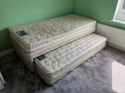 Photo of free Single bed with trundle (Northampton, Kingsthorpe NN2) #2