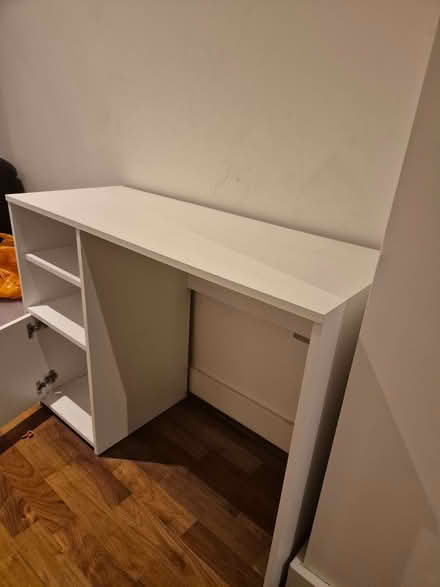 Photo of free Studying desk - white (Angel EC1V) #3