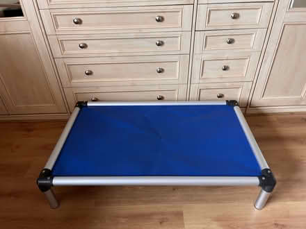 Photo of free Medium sized dog bed on legs (Barleybank G66) #1
