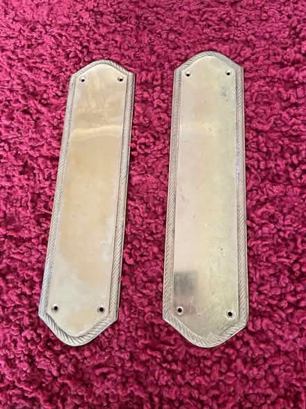 Photo of free Brass door plates (Scriven HG5) #1