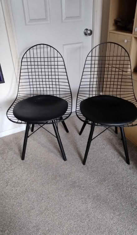 Photo of free 2 Metal Chairs (Walderslade Bottom ME5) #1