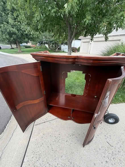Photo of free Top half of armoire (West Lenexa) #3