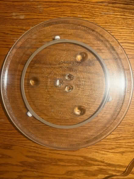 Photo of free 12” glass microwave turntable (Cambridge) #1