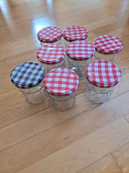 Photo of free 8 Bonne Maman jam jars (winnetka) #1