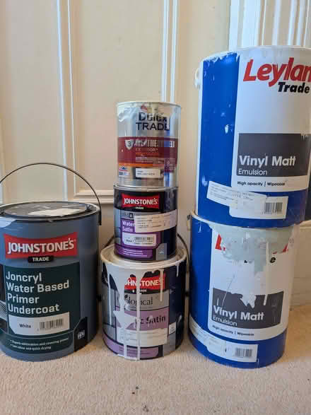 Photo of free Paint and related products (Loftus Road W12) #1