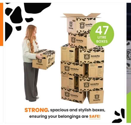 Photo of free 10 large cardboard moving boxes, unused. (Galashiels TD1) #2