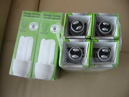 Photo of free Set of Eight Energy Saving Bulbs. Bayonet fitting. (Coppull PR7) #1