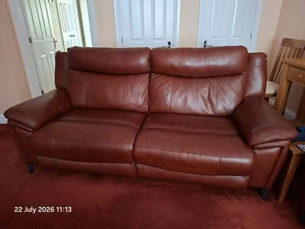 Photo of free Three seater sofa (Waterlooville PO7) #1