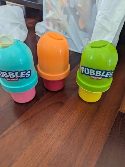 Photo of free No spill bubbles/missing two wands (63rd& main, DG) #1