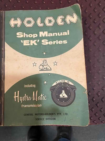 Photo of free Holden EK Shop Manual (Sunnybank Hills) #1