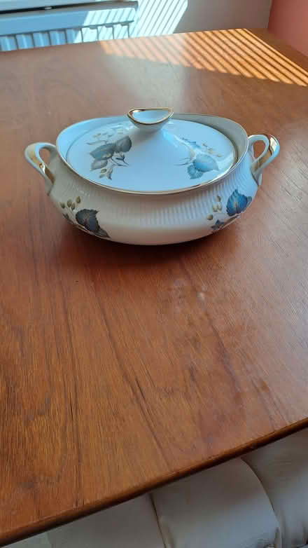 Photo of free China vegetable dish with lid (Sherrard's Green WR14) #1
