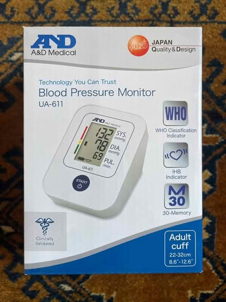 Photo of free Blood pressure monitor (Collect near Marsh Park OX4) #1