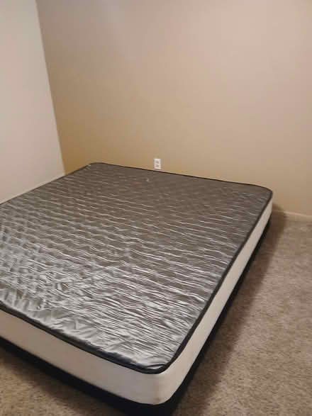 Photo of free Clean king bed mattress (Longmont) #1