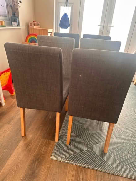 Photo of free 6 grey next dining chairs (Ickleford SG5 3) #2